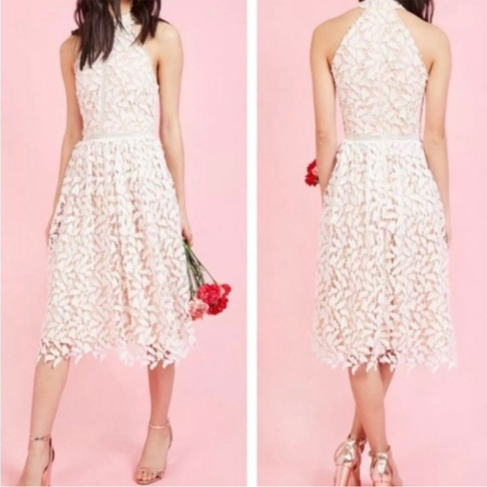 NWT Liza Luxe from ModCloth lace halter dress XL